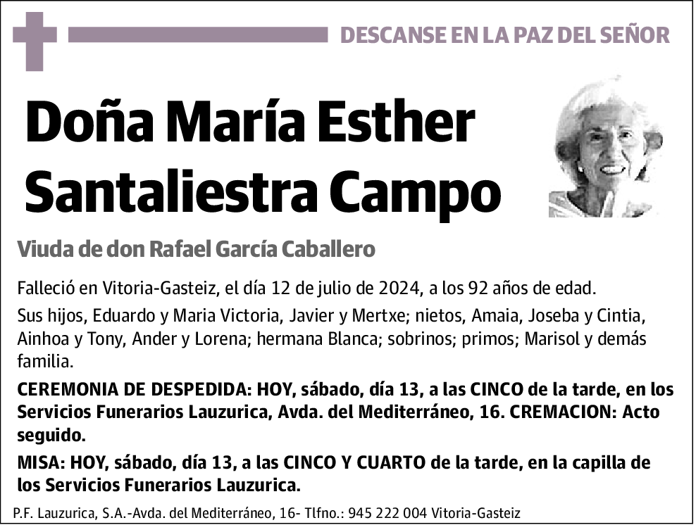 María Esther Santaliestra Campo