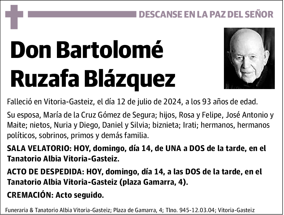 Bartolomé Ruzafa Blázquez
