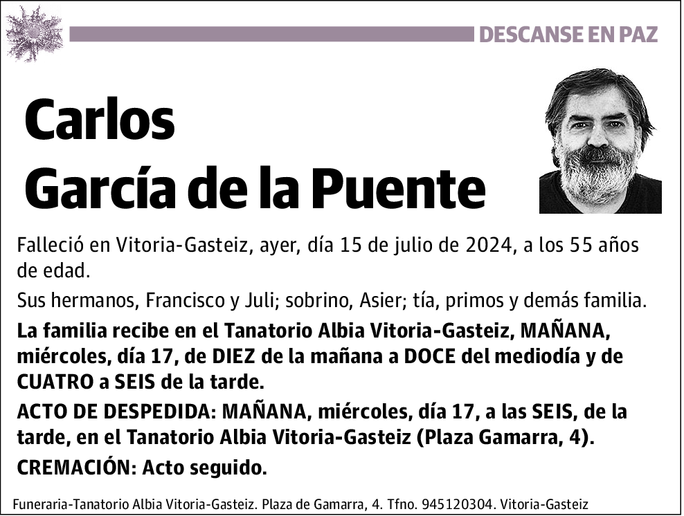 Carlos García de La Puente