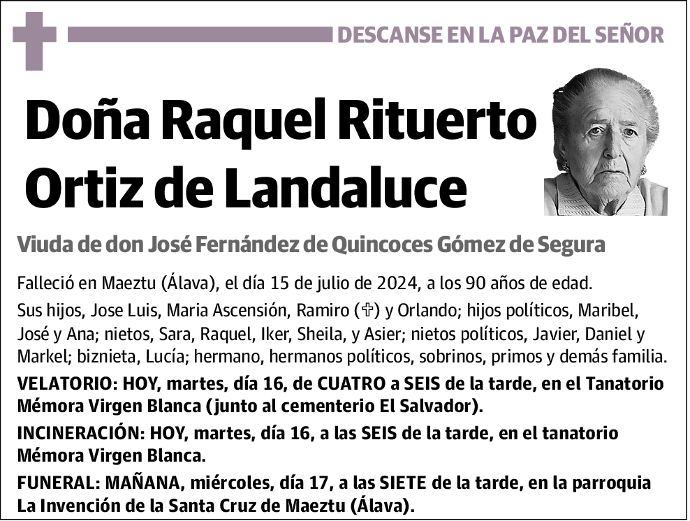 Raquel Rituerto Ortiz de Landaluce