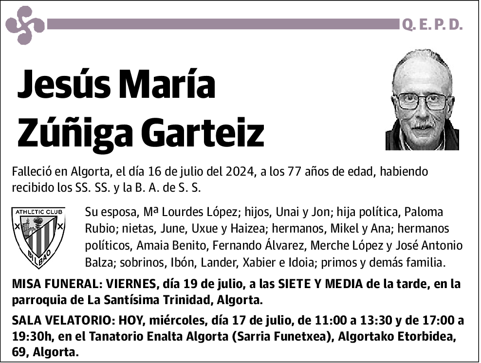 Jesús María Zúñiga Garteiz