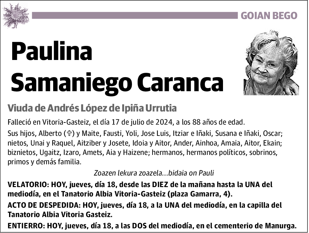 Paulina Samaniego Caranca