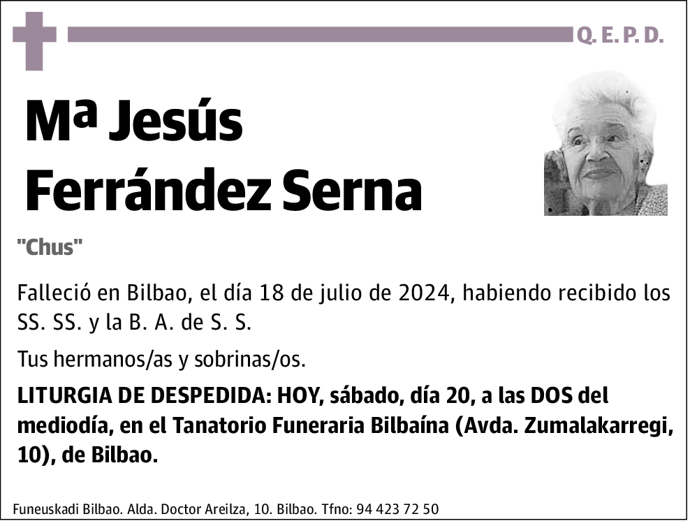 Mª Jesús Ferrández Serna