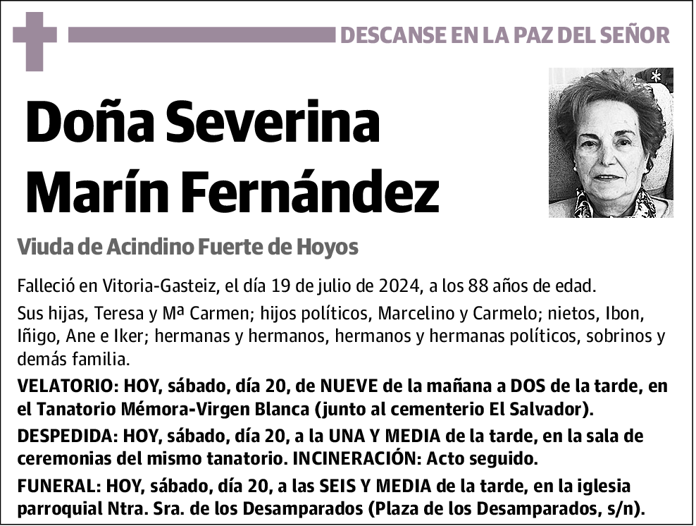 Severina Marín Fernández