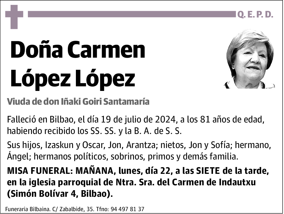 Carmen López López