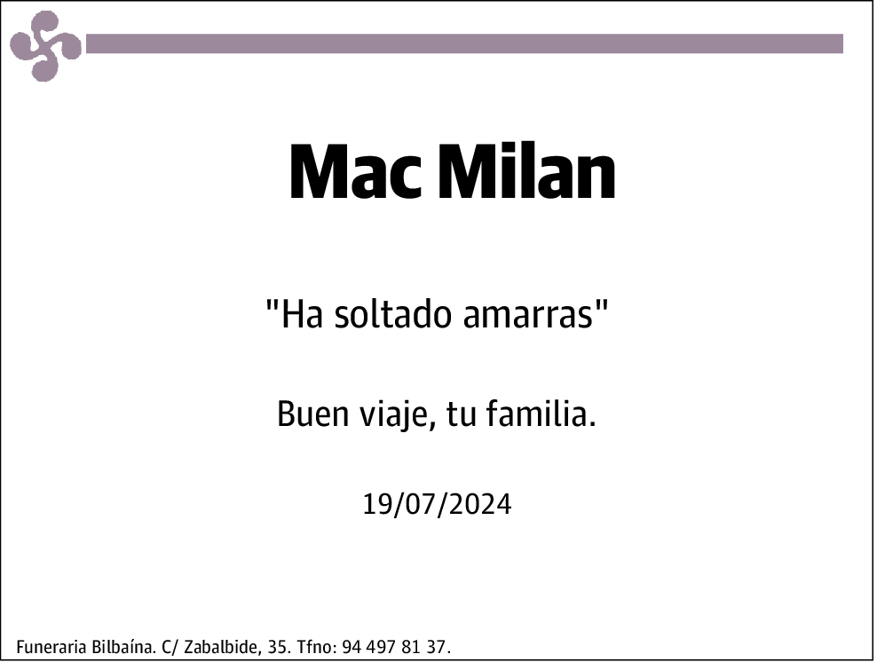 Mac Milan