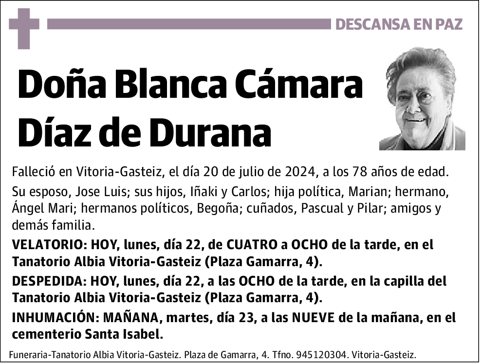 Blanca Cámara Díaz de Durana