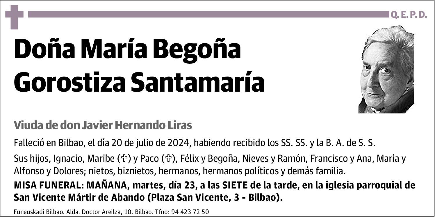 María Begoña Goroztiza Santamaría