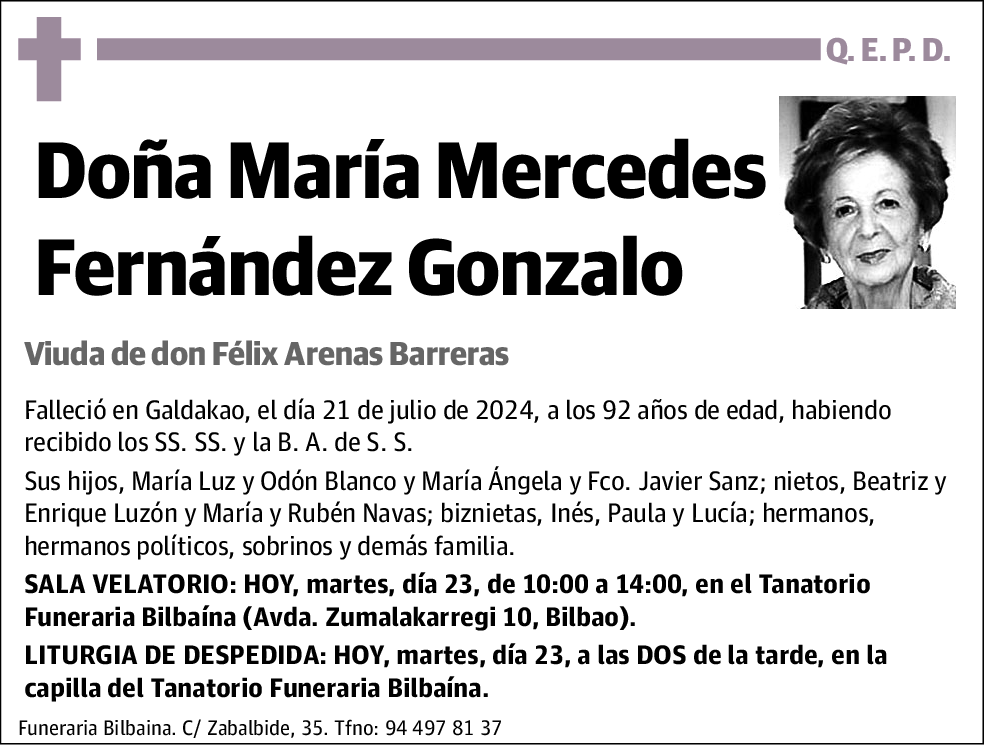 María Mercedes Fernández Gonzalo