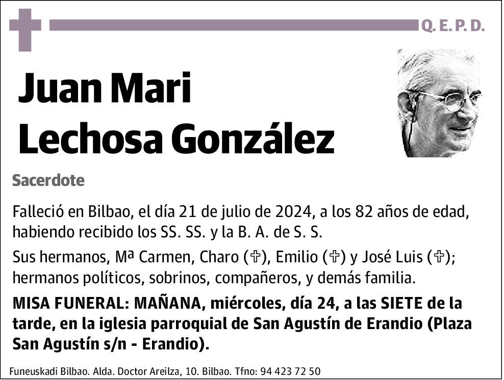 Juan Mari Lechosa González