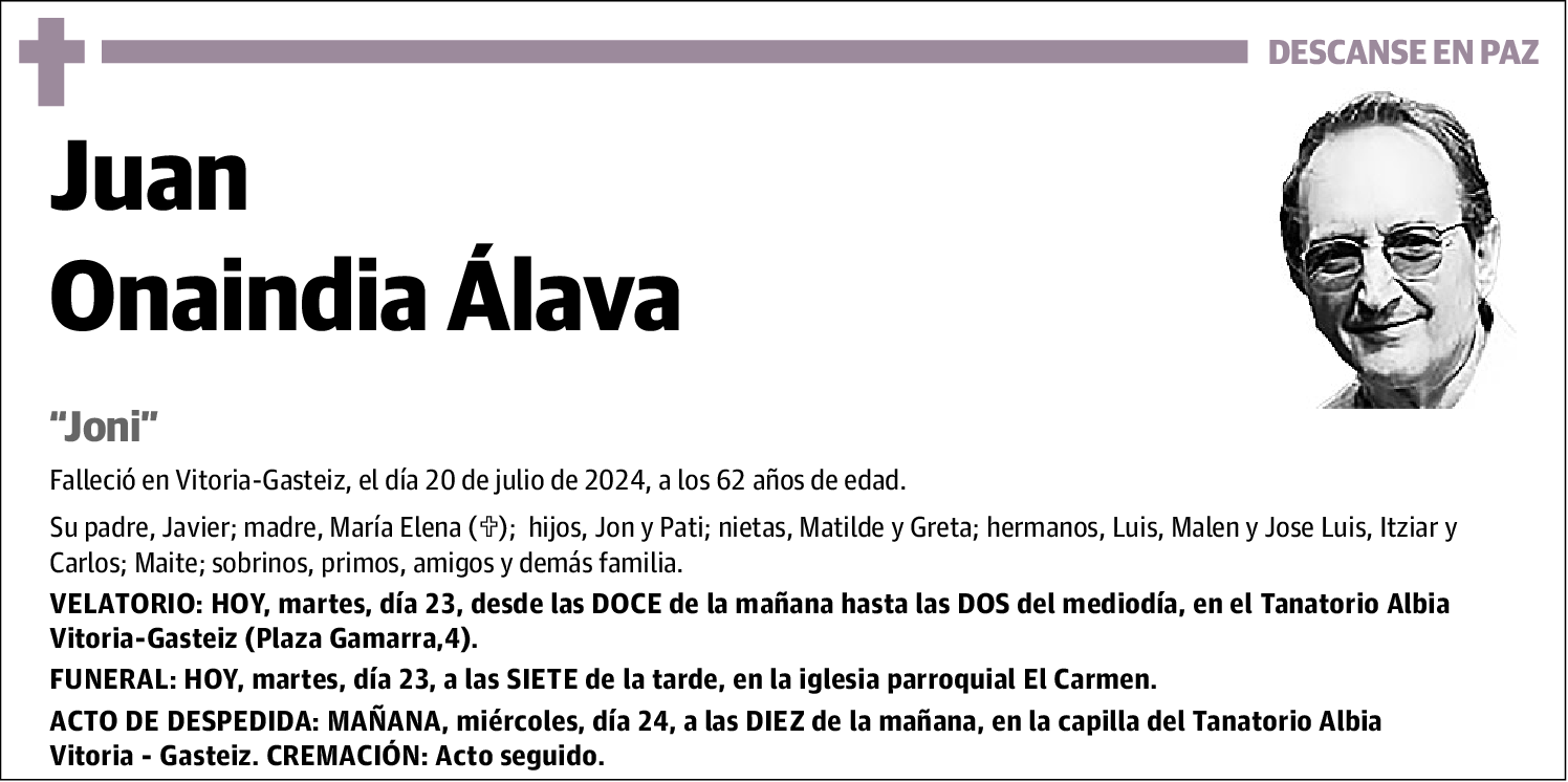 Juan Onaindia Álava