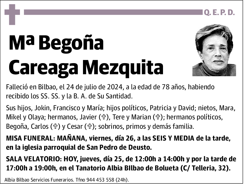 Mª Begoña Careaga Mezquita