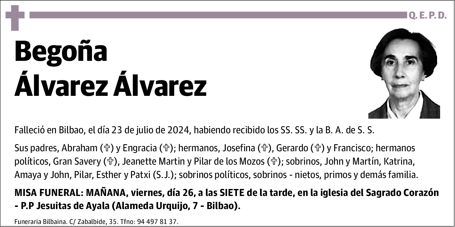 Begoña Álvarez Álvarez