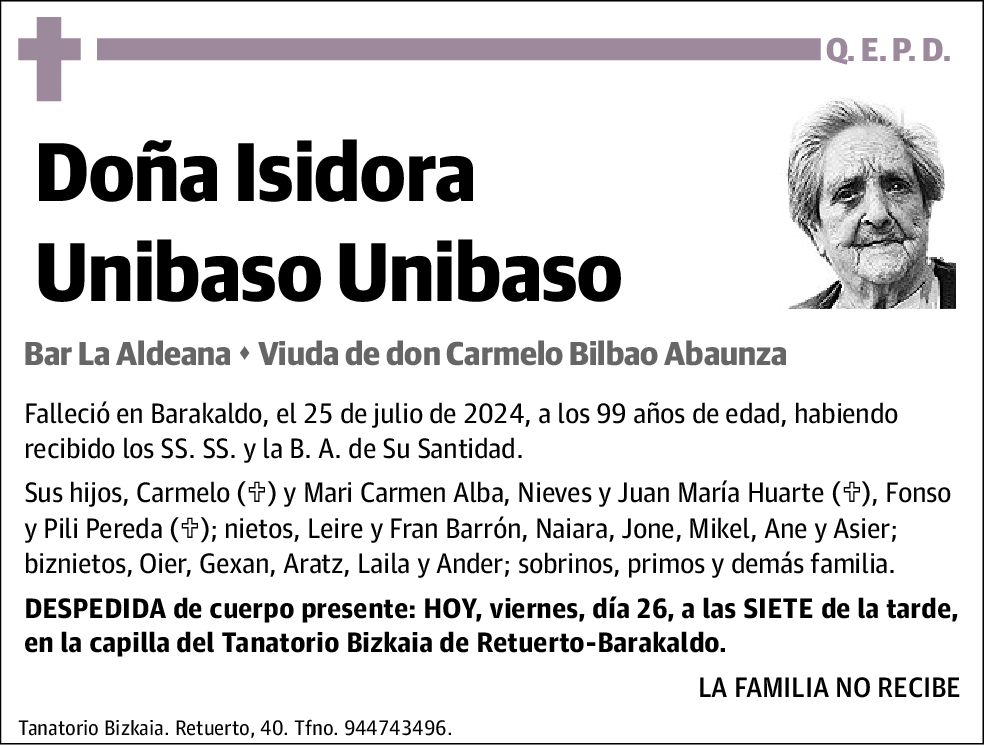 Isidora Unibaso Unibaso