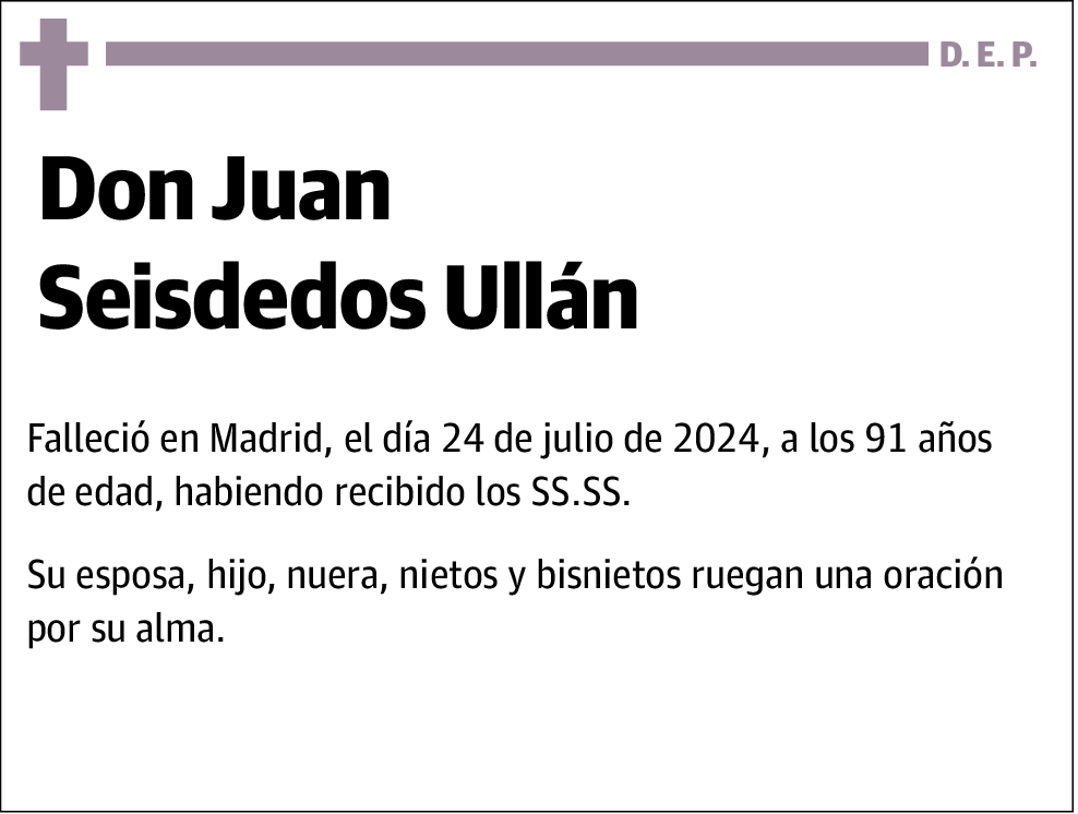 Juan Seisdesdos Ullán