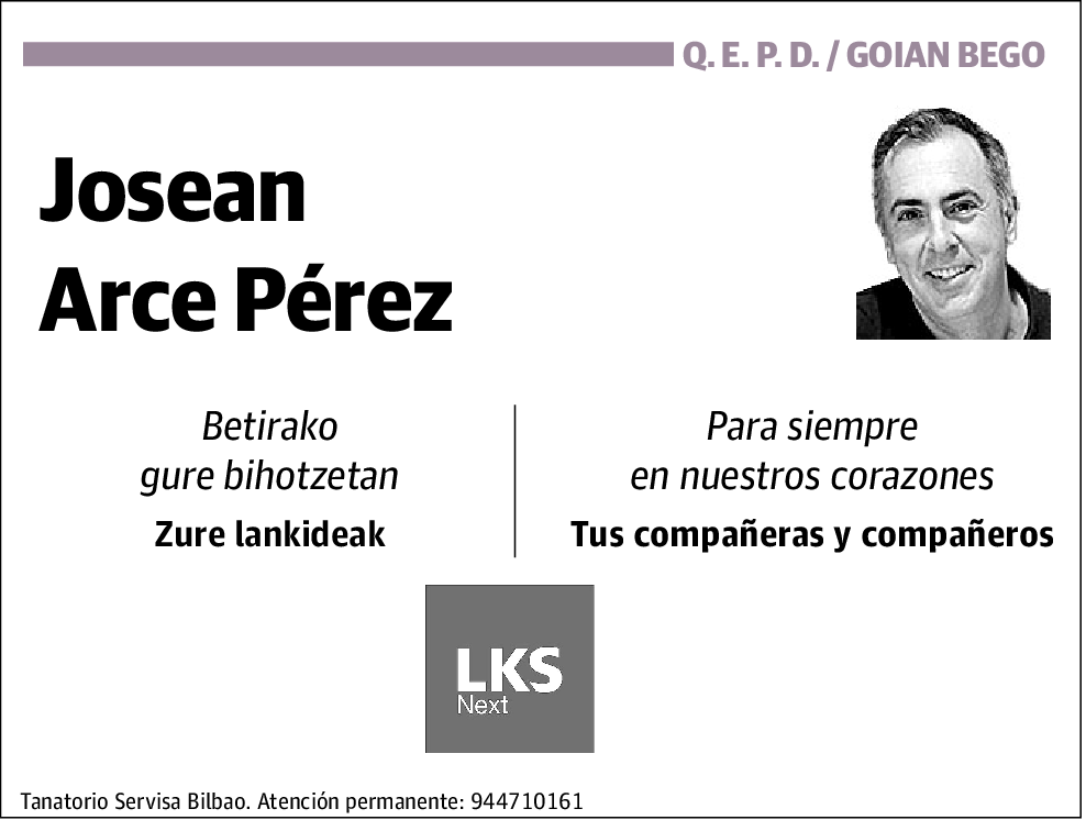 Josean Arce Pérez