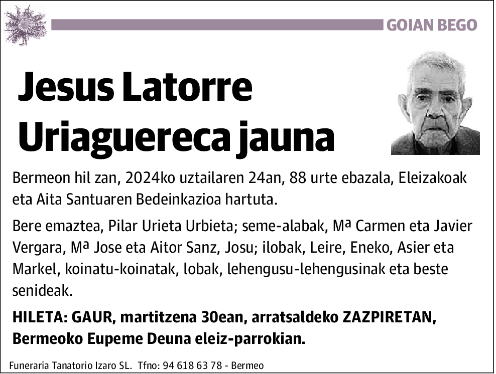 Jesus Latorre Uriaguereca