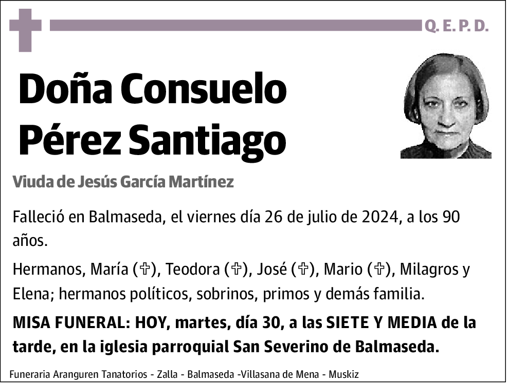 Consuelo Pérez Santiago