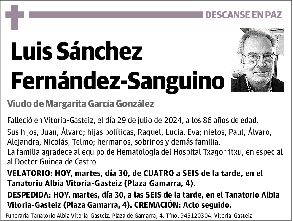 Luis Sánchez Fernández-Sanguino