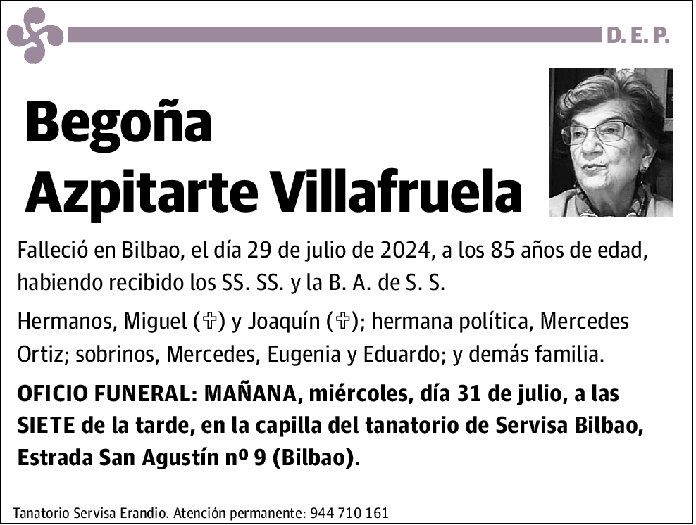 Begoña Azpitarte Villafruela