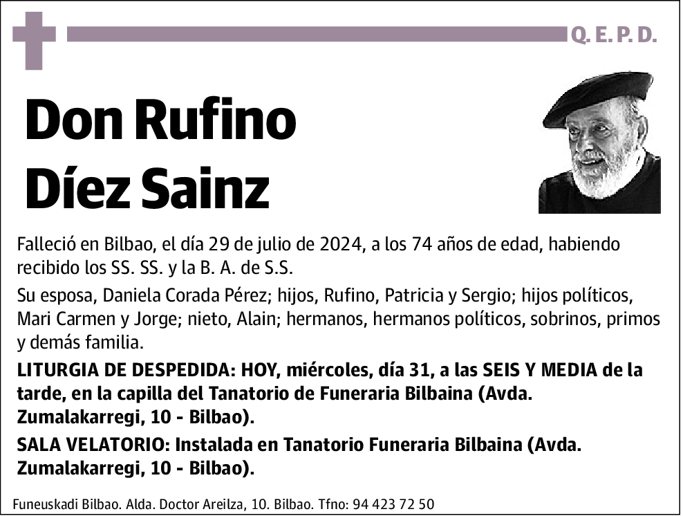 Rufino Díez Sainz