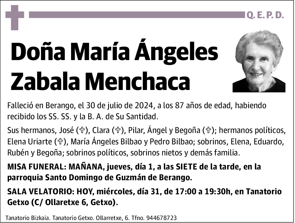 María Ángeles Zabala Menchaca