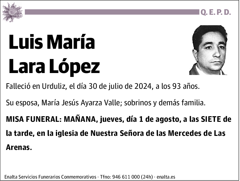 Luis María Lara López