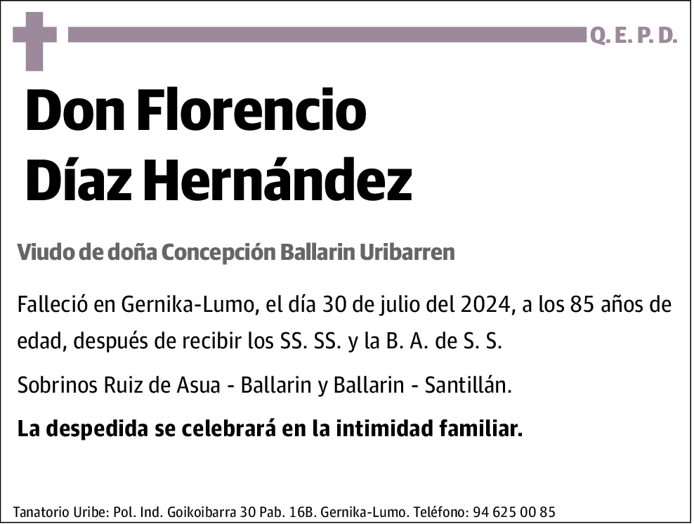 Florencio Díaz Hernández