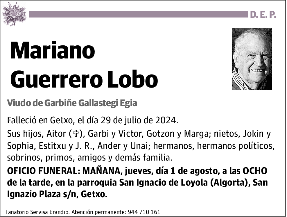 Mariano Guerrero Lobo