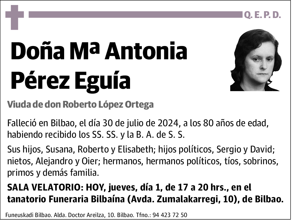 Mª Antonia Pérez Eguía