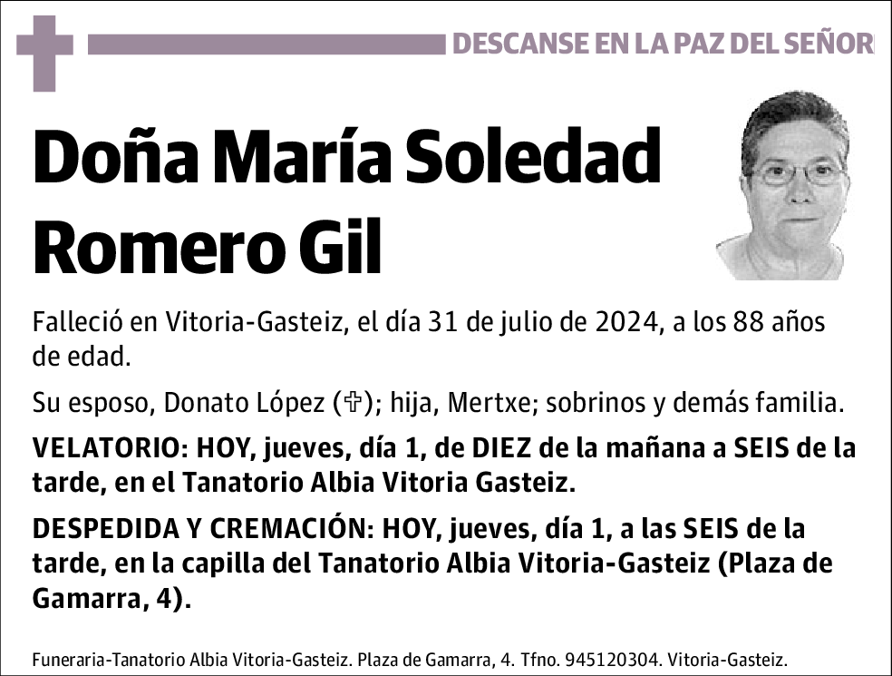 María Soledad Romero Gil