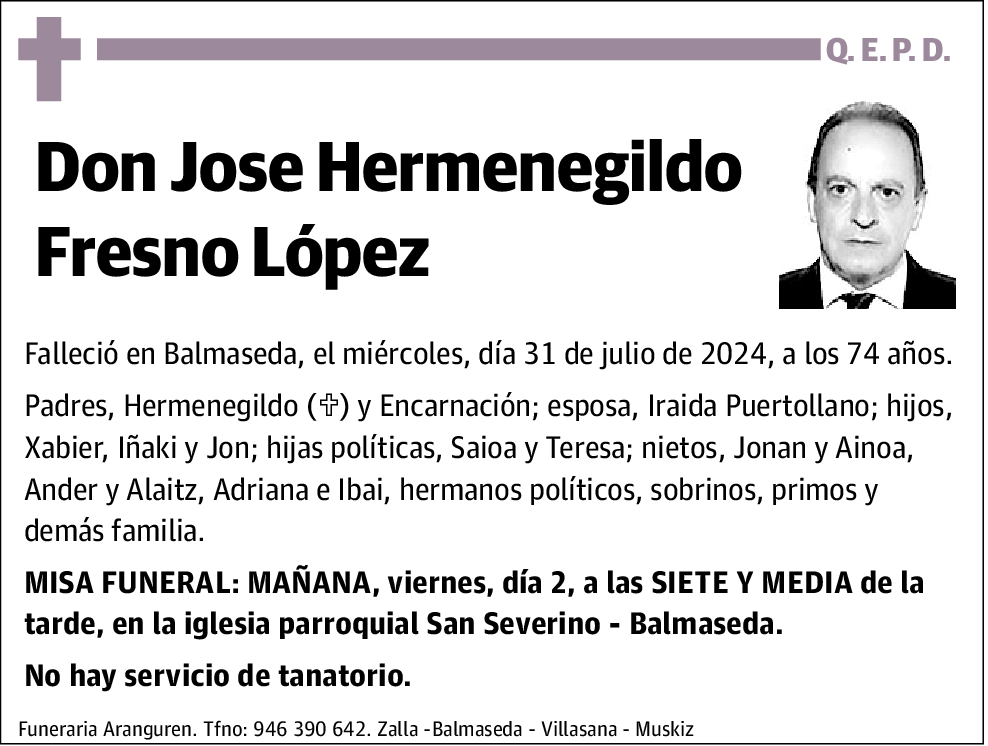 Jose Hermenegildo Fresno López