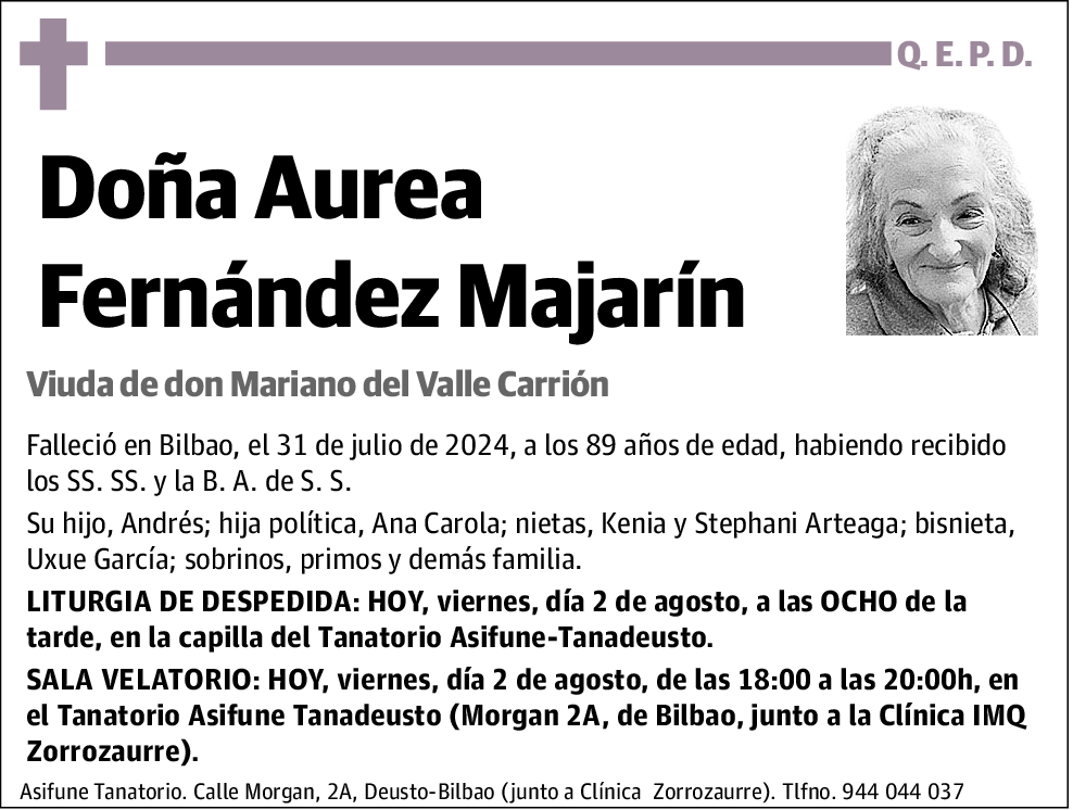 Aurea Fernández Majarín