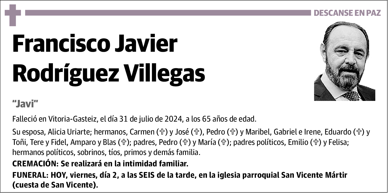 Francisco Javier Rodríguez Villegas