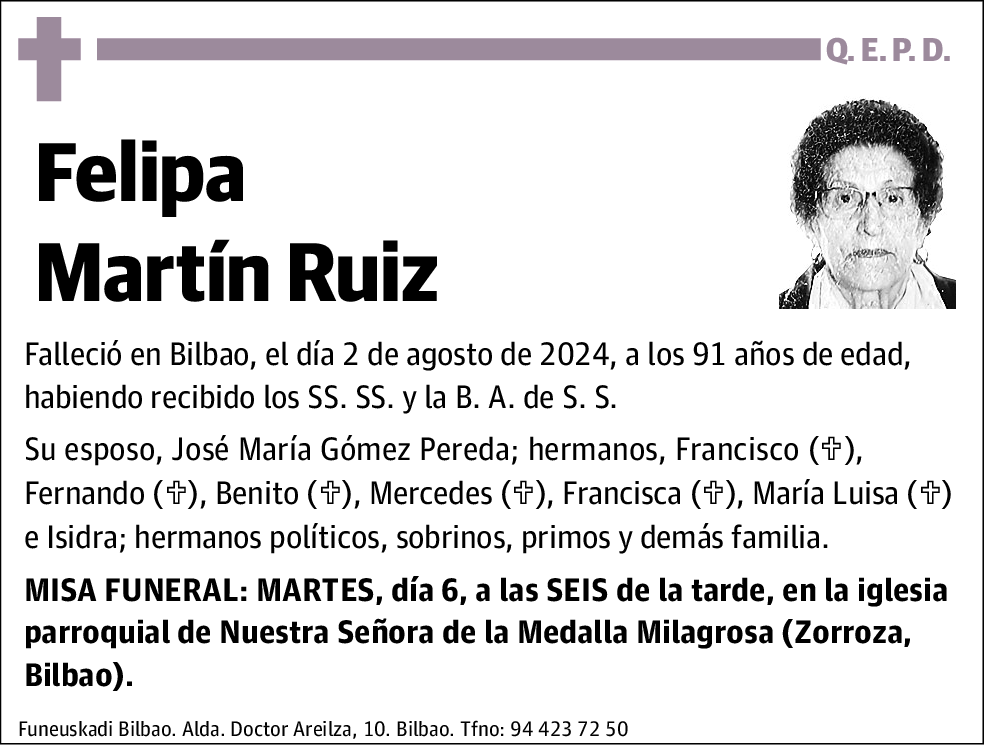 Felipa Martín Ruiz