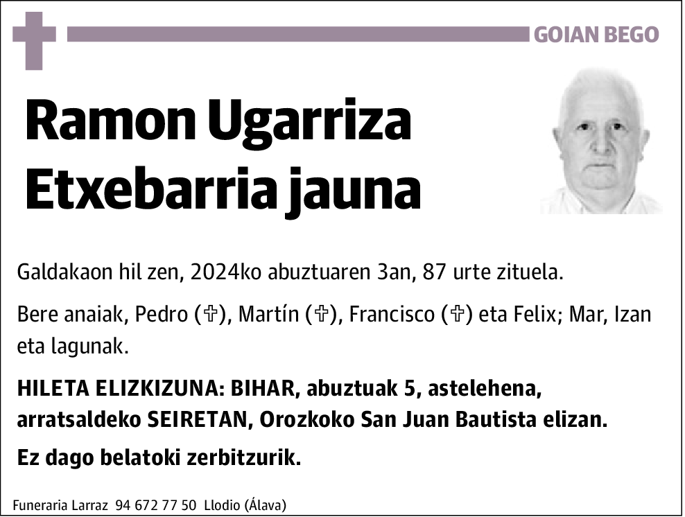 Ramon Ugarriza Etxebarria