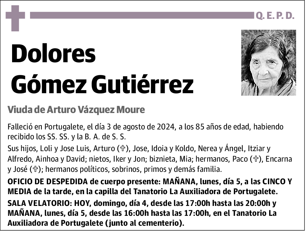 Dolores Gómez Gutiérrez