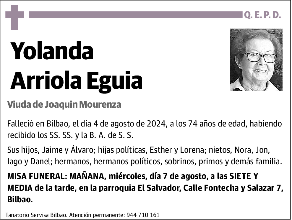 Yolanda Arriola Eguia