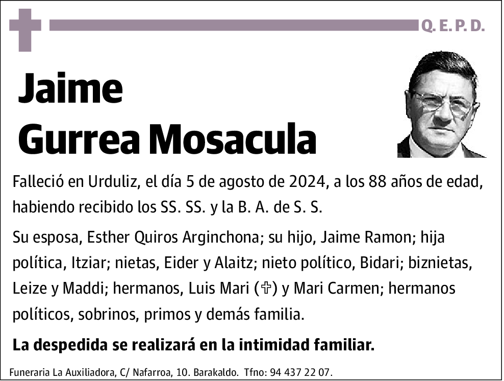 Jaime Gurrea Mosacula