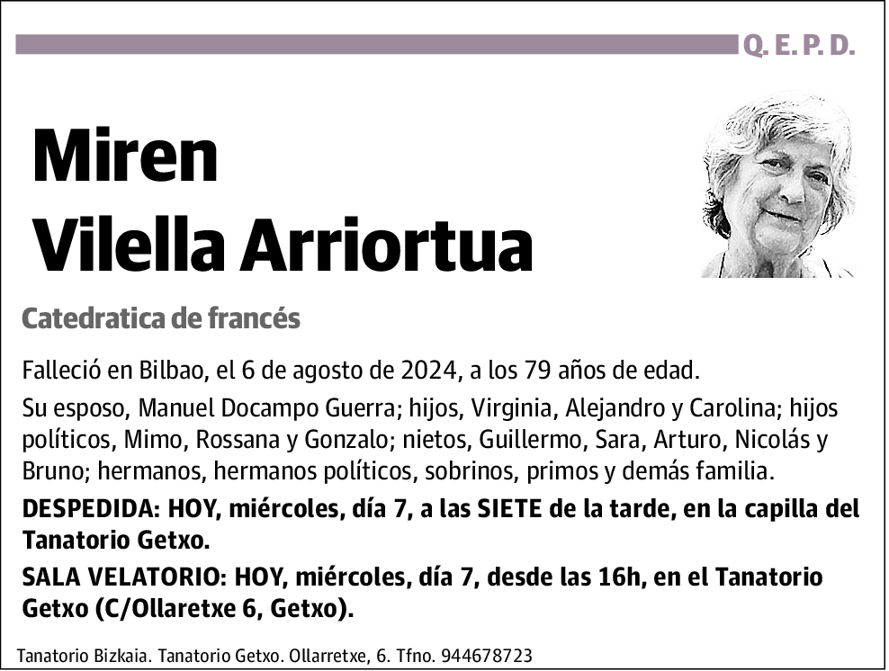 Miren Vilella Arriortua