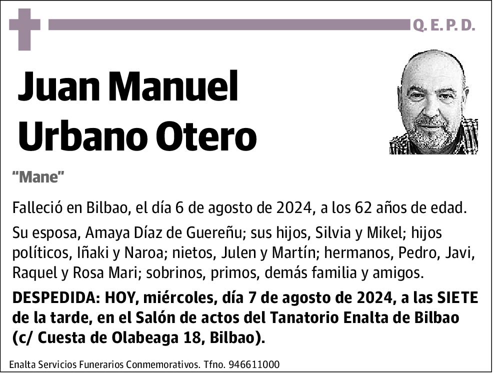 Juan Manuel Urbano Otero