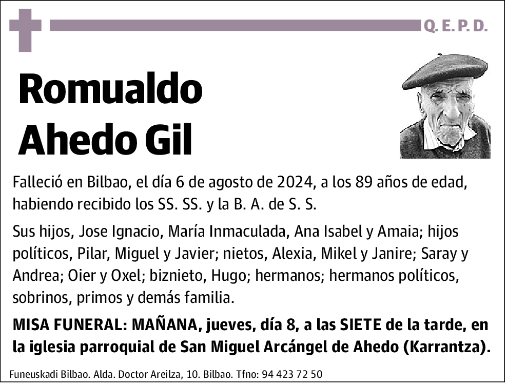 Romualdo Ahedo Gil