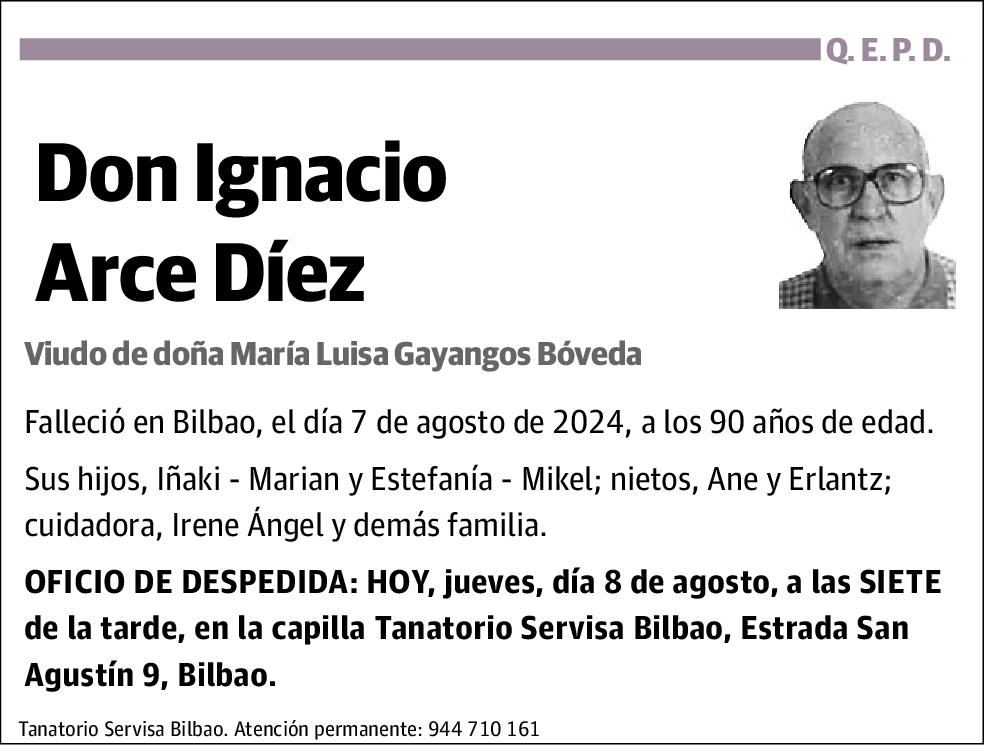 Ignacio Arce Diez