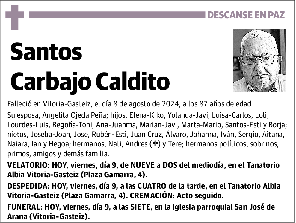 Santos Carbajo Caldito