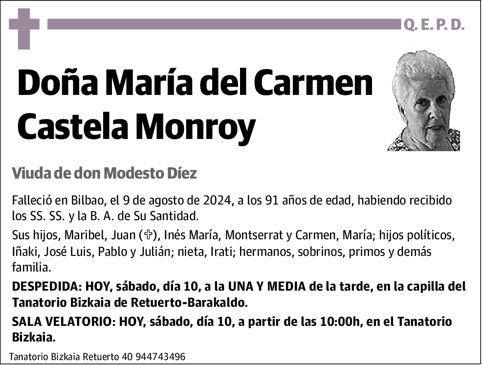 María del Carmen Castela Monroy