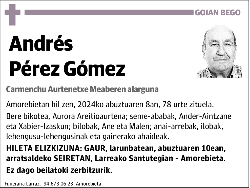 Andrés Pérez Gómez