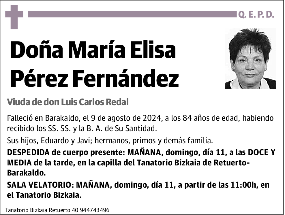 María Elisa Pérez Fernández