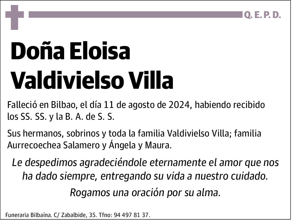 Eloisa Valdivielso Villa