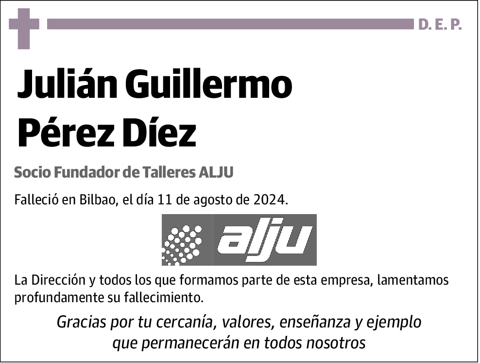 Julián Guillermo Pérez Díez