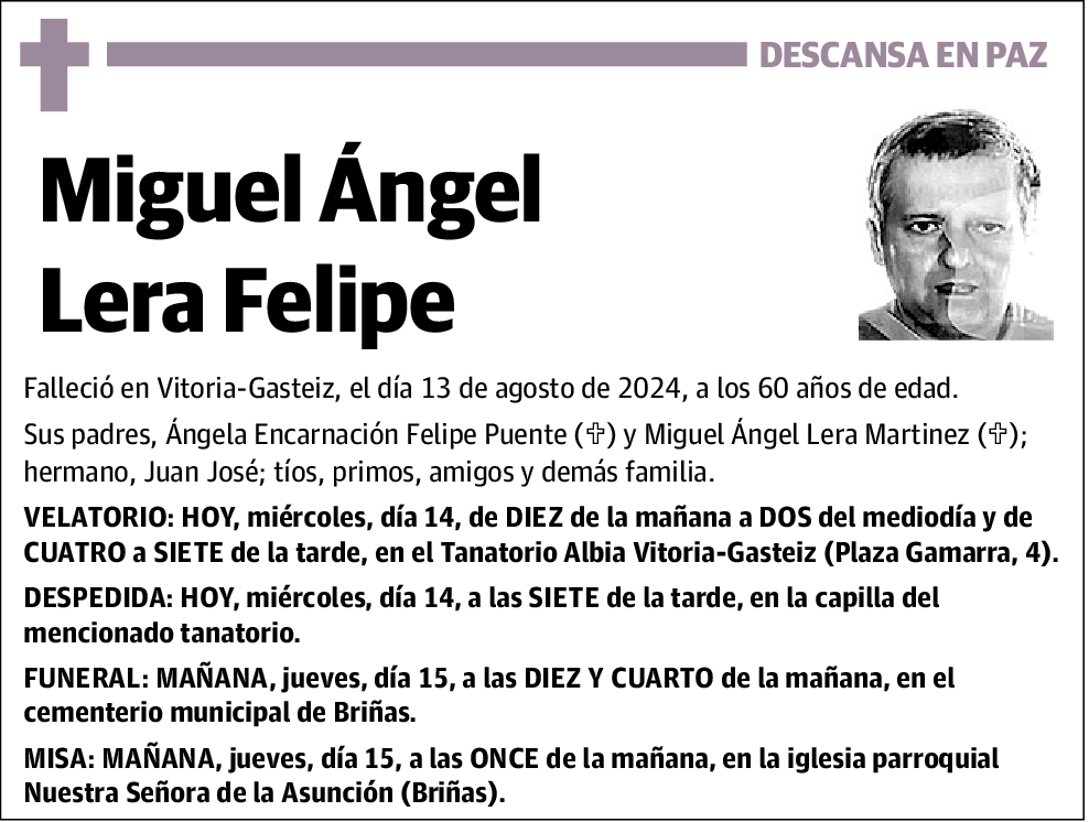 Miguel Ángel Lera Felipe
